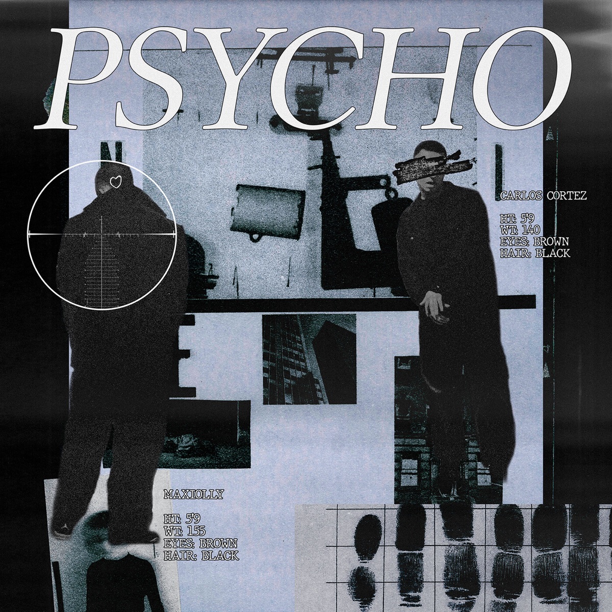 Psycho - Single by Carlos Corté$ & Maxiolly album cover
