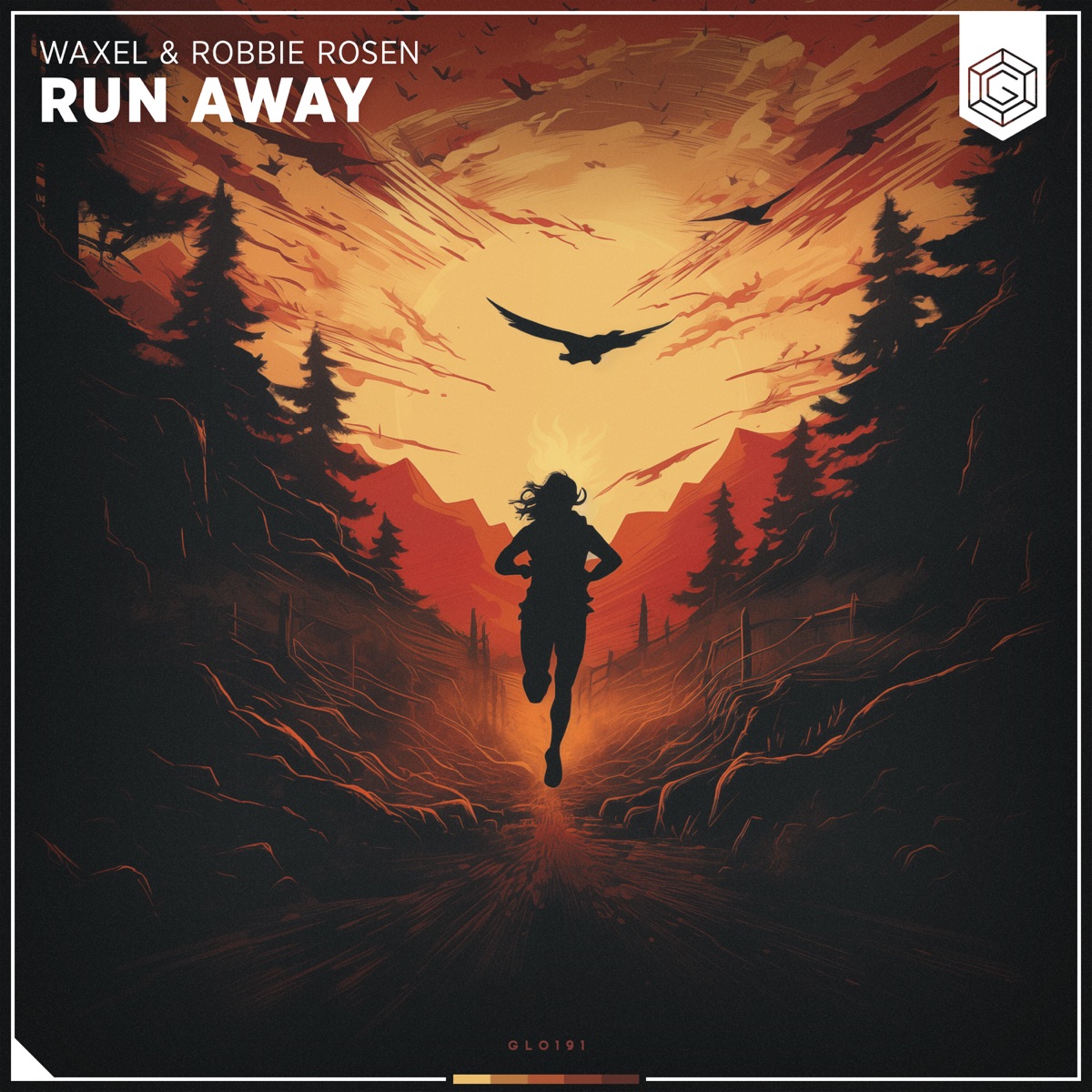 Run Away - Single by Waxel & Robbie Rosen album cover