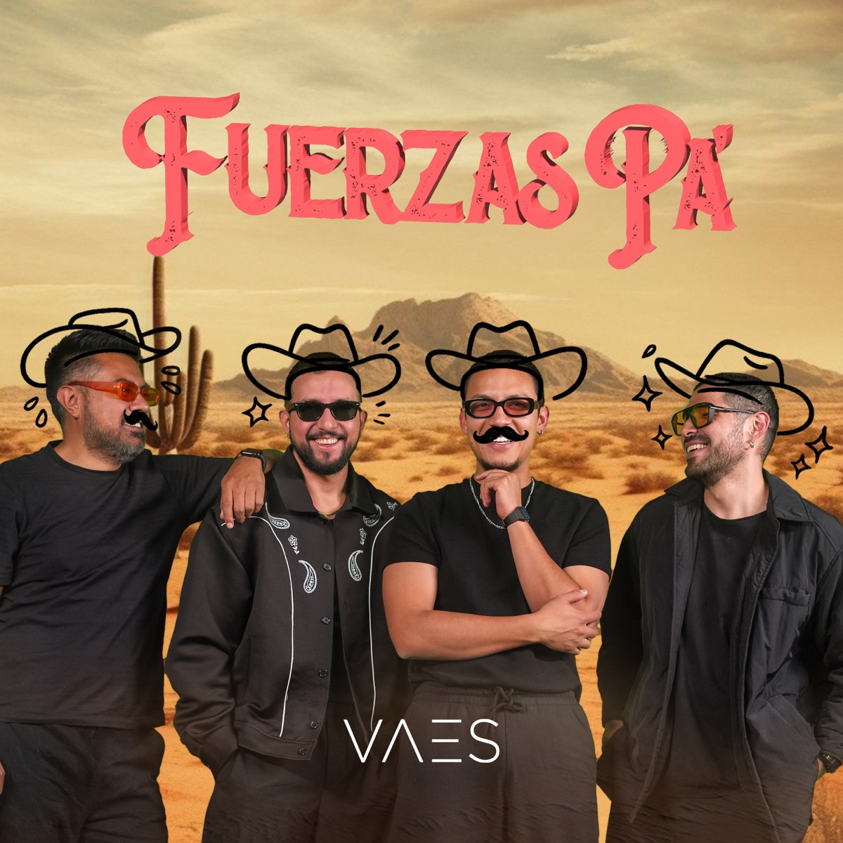 Fuerzas Pa' - Single by Vaes album cover