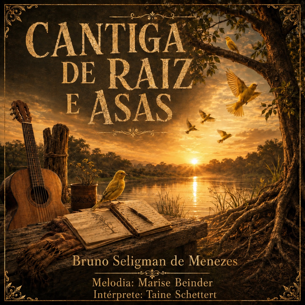 Milonga Frontera (feat. Taine Schettert & Marise Beinder) - Single by Bruno Seligman de Menezes album cover