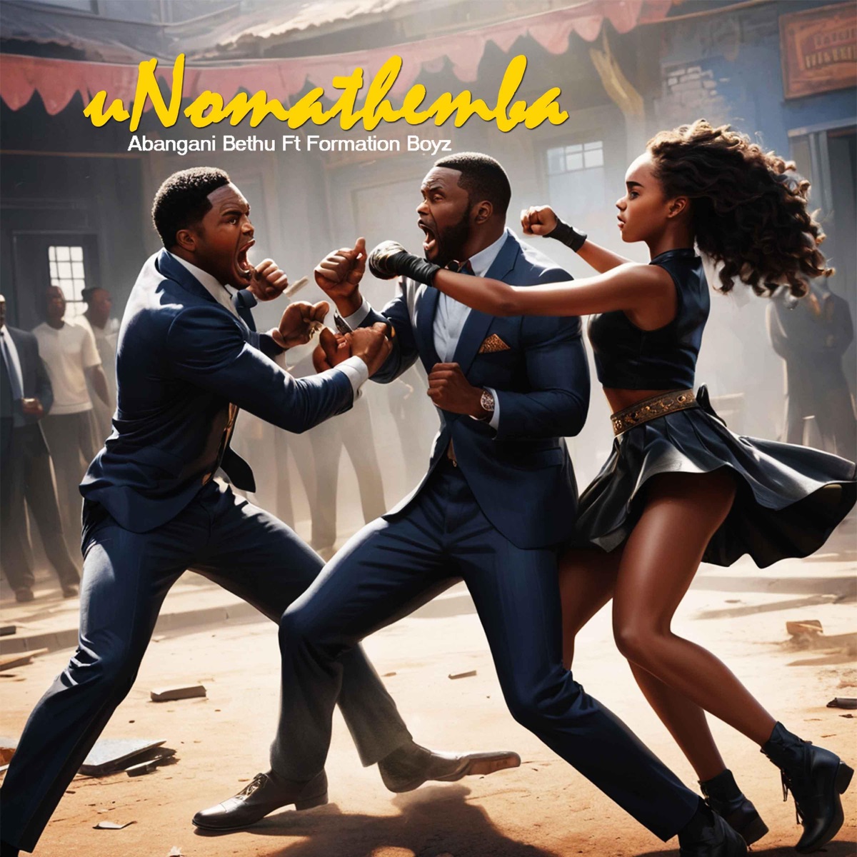 uNomathemba (feat. Formation Boyz) - Single by Abangani Bethu album cover