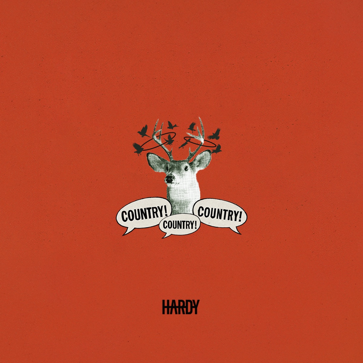 COUNTRY! COUNTRY! COUNTRY! by HARDY album cover