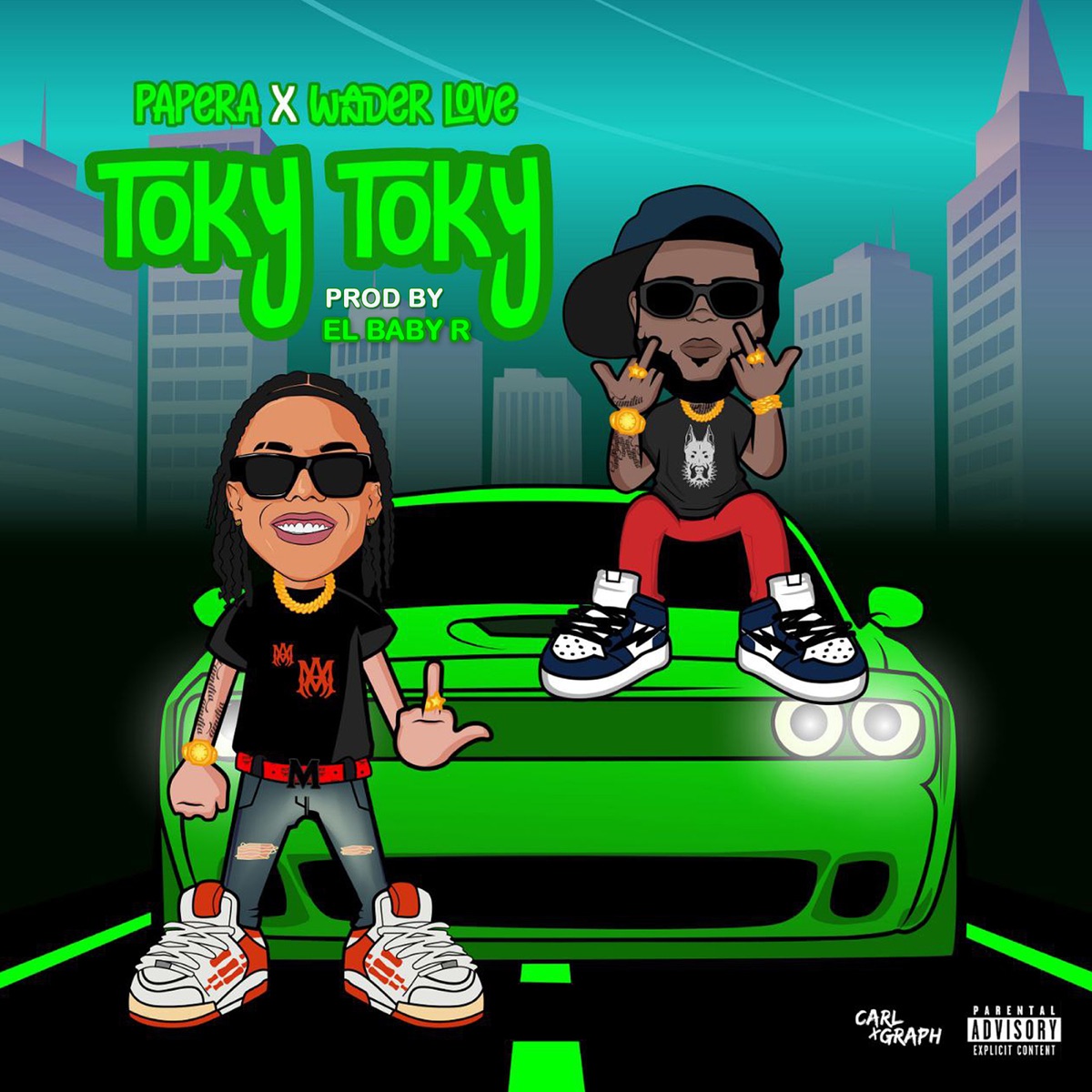 Toky Toky - Single by Papera, Wander Love & El Baby R album cover