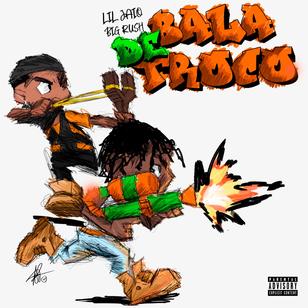 Bala de Troco (feat. Big Rush) - Single by Lil Jaio album cover