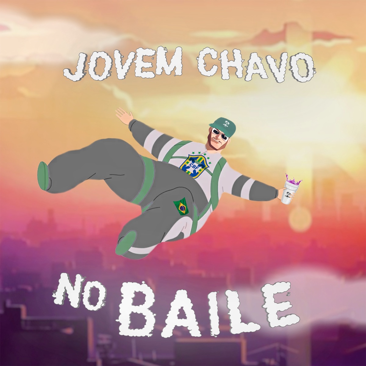 NO BAILE - Single by Jovem Chavo album cover