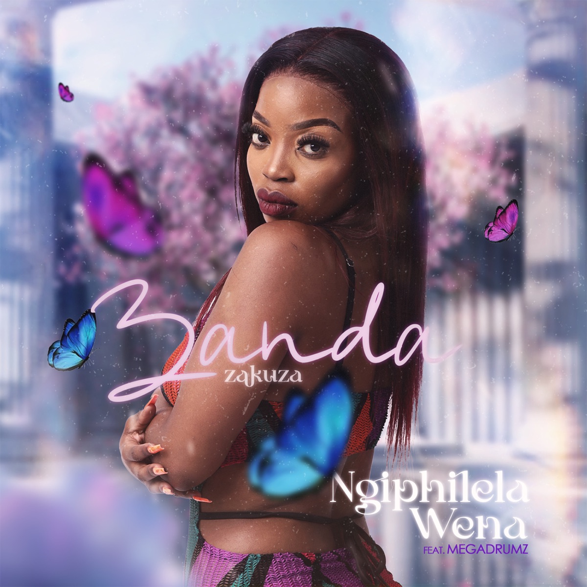 Ngiphilela Wena (feat. Megadrumz) - Single by Zanda Zakuza album cover