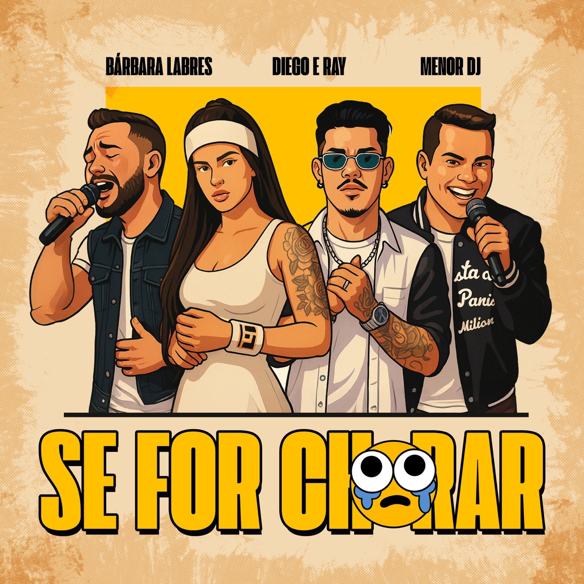 Se For Chorar - Single by Bárbara Labres, Diego & Ray & Menordj album cover