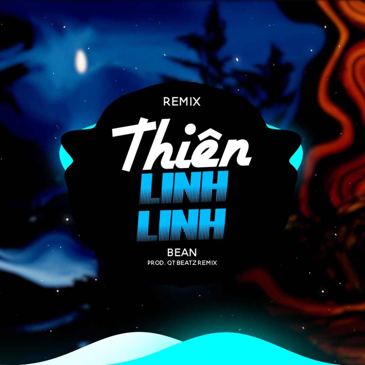 Thiên Linh Linh (QT Beatz Remix) [feat. Bean] - Single by QT Beatz album cover