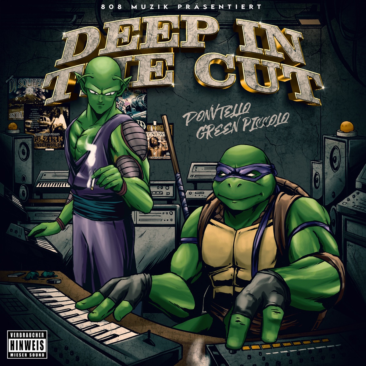Deep In the Cut by Green Piccolo & Donvtello album cover