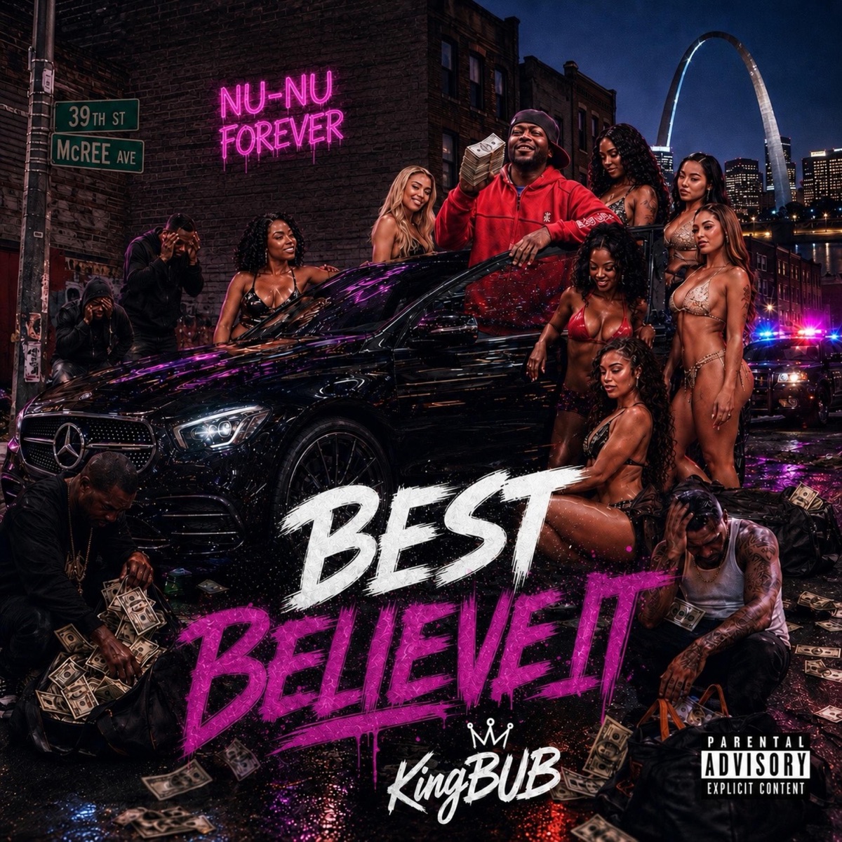 BEST BELIEVE IT - Single by KingBUB album cover
