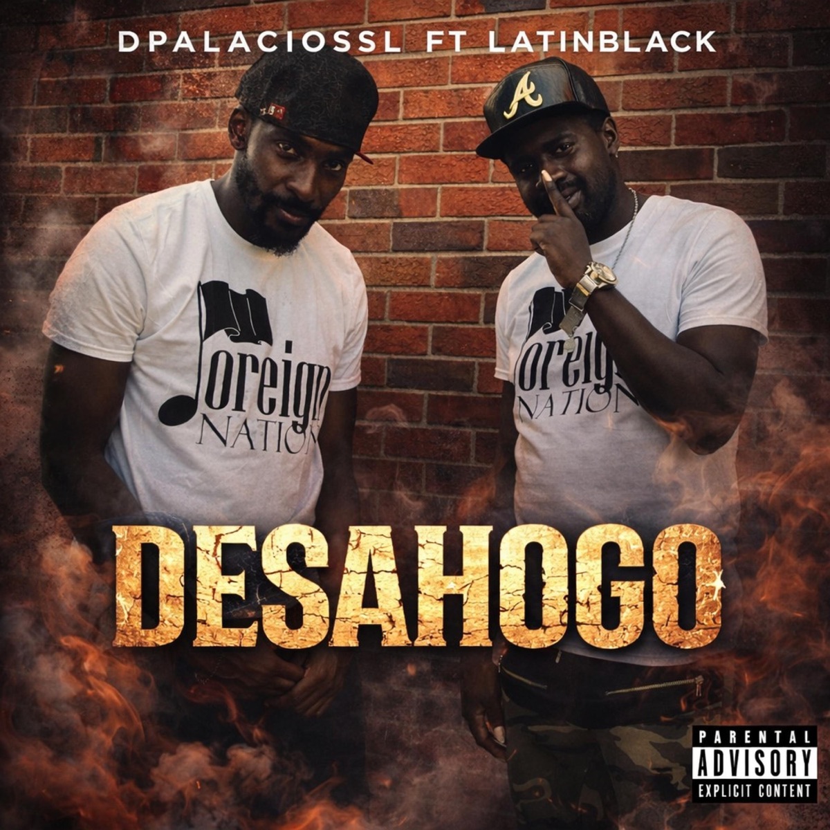 Desahogo (feat. Latinblack) - Single by DPalaciosSL album cover