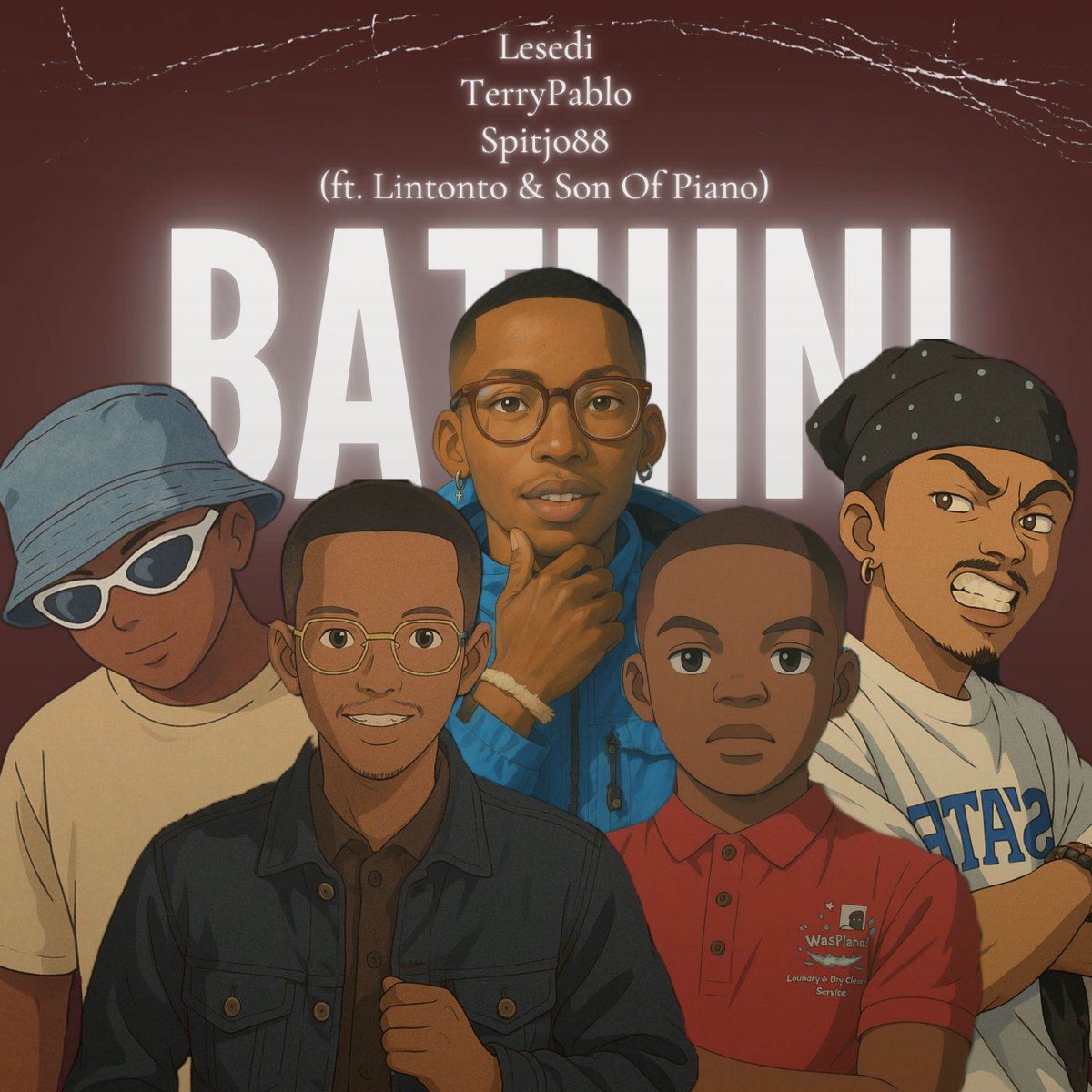 Bathini (feat. Lintonto & Son Of Piano) - Single by Lesedi, Terry Pablo & Spitjo88 album cover
