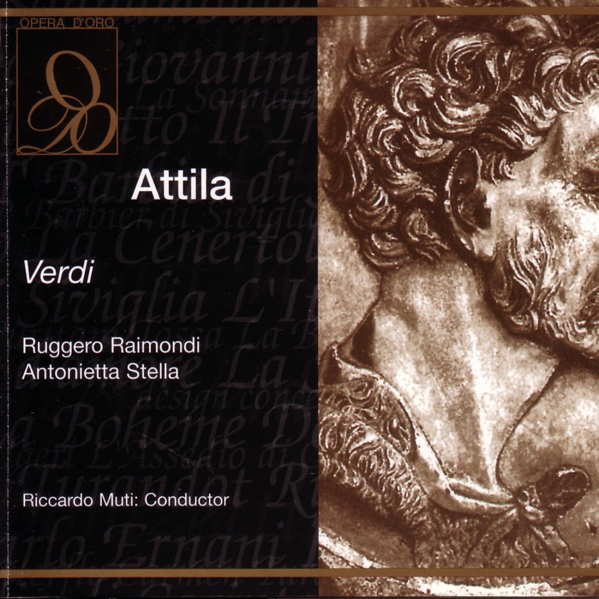 Verdi: Attila by Antonietta Stella, RAI Symphony Chorus, RAI Symphony Orchestra & Riccardo Muti album cover