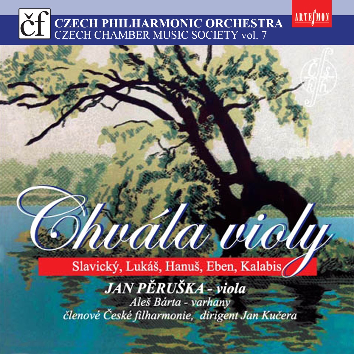 Chvála violy by Jan Peruska, Jan Kučera & Members Of The Czech Philharmonic Orchestra album cover