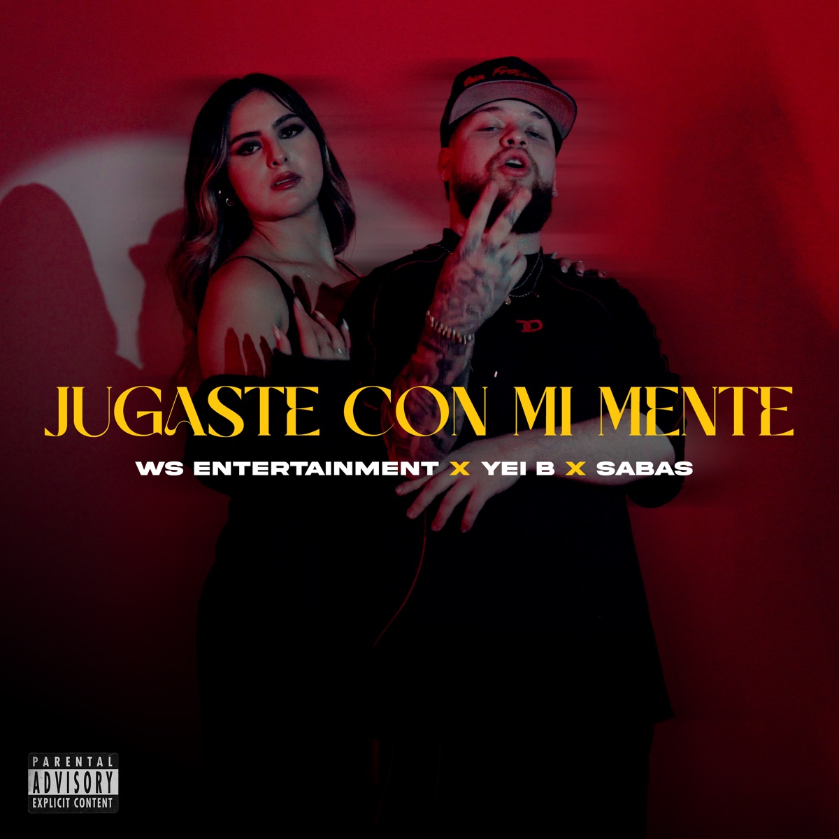 Jugaste Con Mi Mente - Single by WS ENTERTAINMENT, YEI B & Sabas album cover