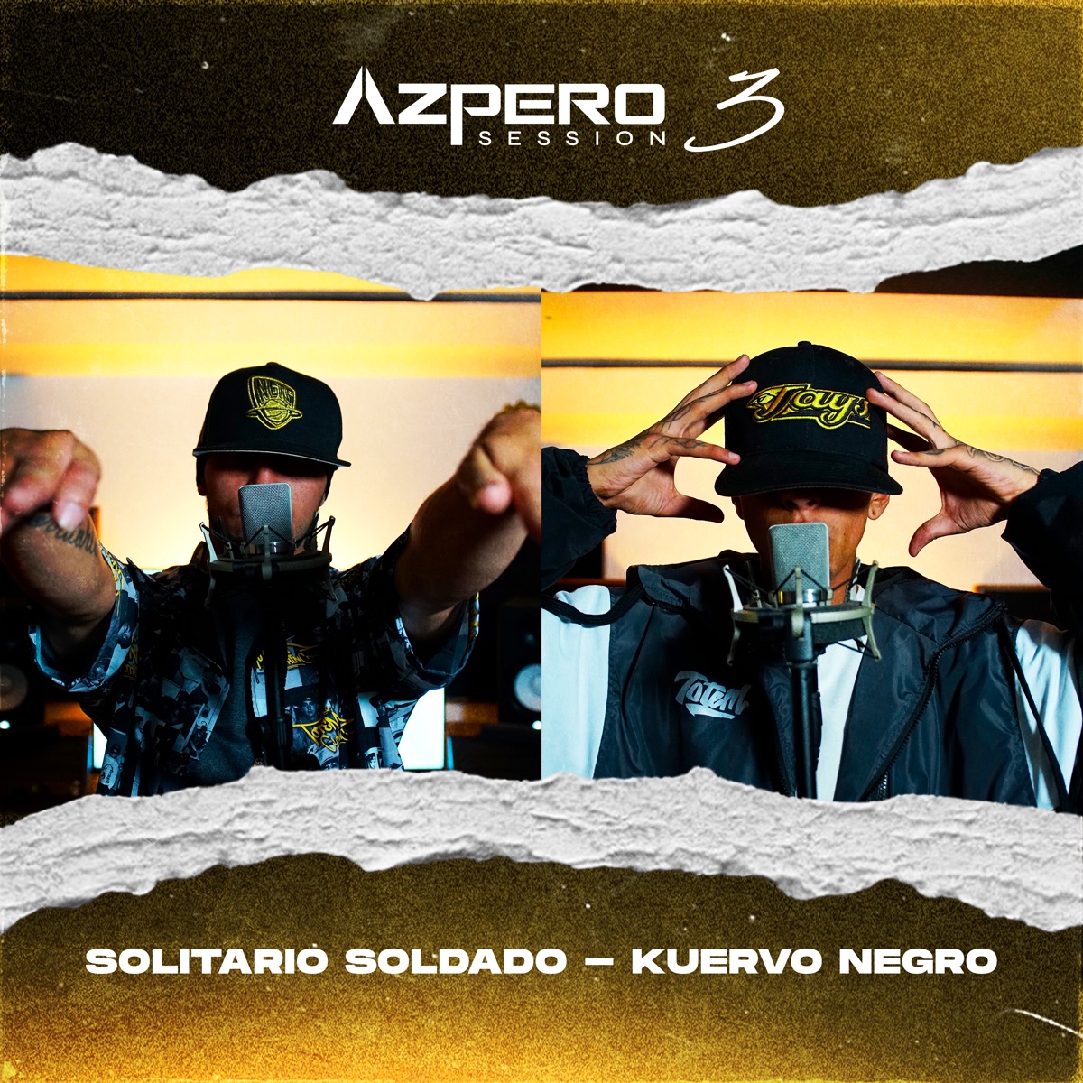 Azpero Session 3 - Single by Azpero Session, Solitario Soldado & Kuervo Negro album cover