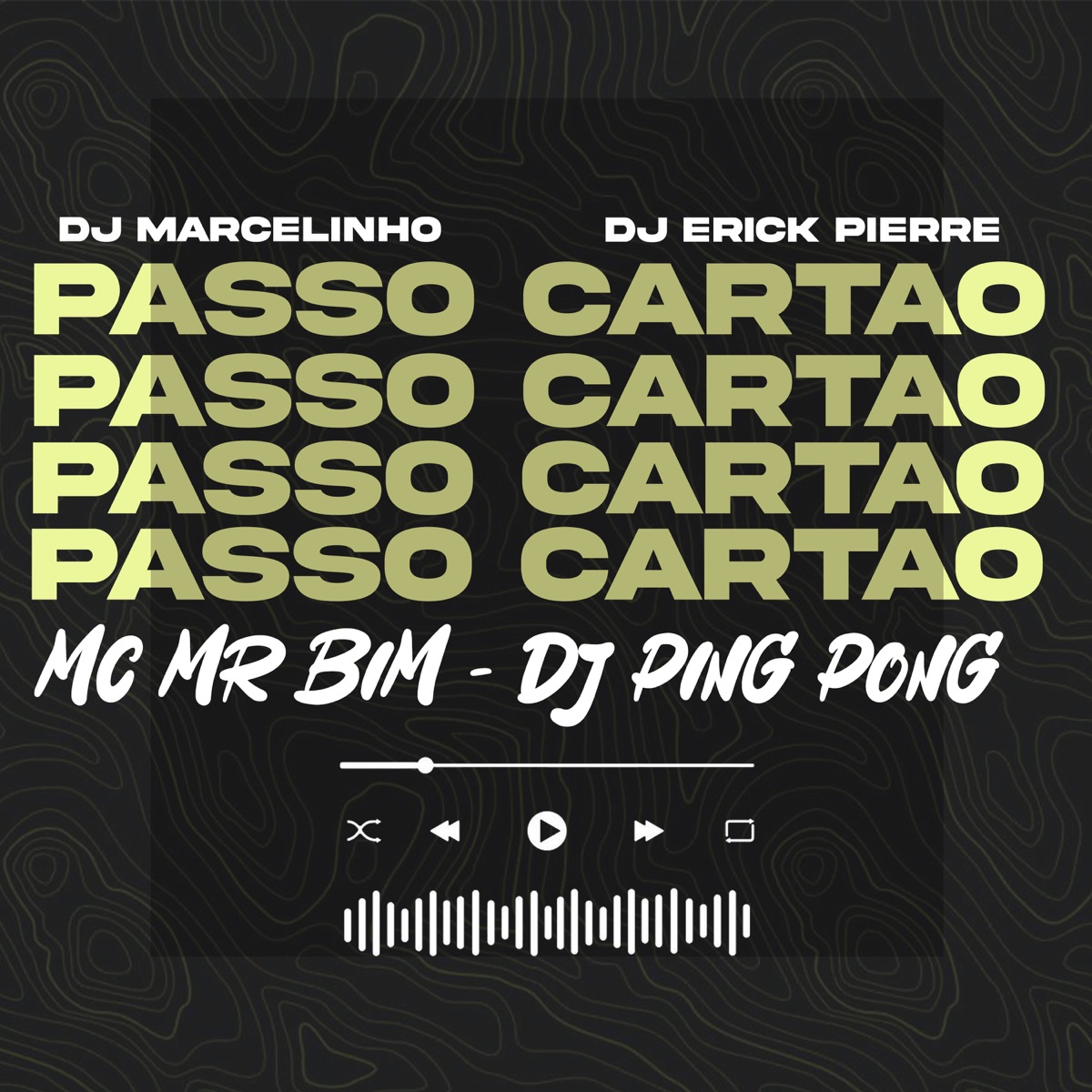 Passo Cartão (feat. DJ Ping Pong) - Single by Mc Mr. Bim, DJ Marcelinho & DJ Erick Pierre album cover