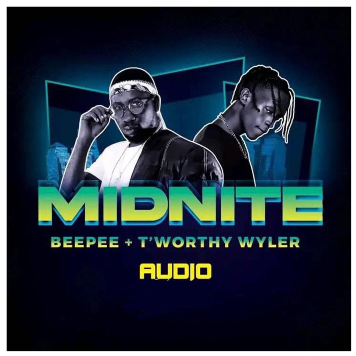 MIDNITE (feat. BEEPEE) - Single by T'WORTHY WYLER album cover