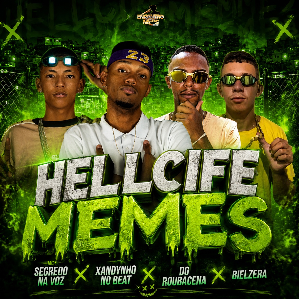 Hellcife Memes - Single by Xadynho no Beat, Mc Segredo na Voz, DG ROUBACENA & MC BIELZERA album cover