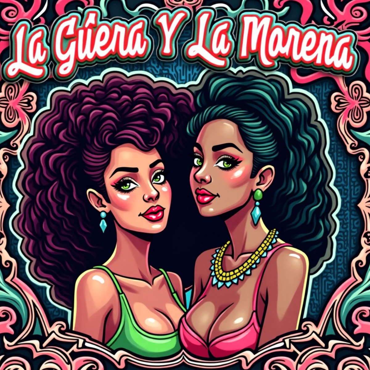 La Güera Y La Morena - Single by Sofia Saanvi, DJ KOALA6 & Mondek Phonk album cover