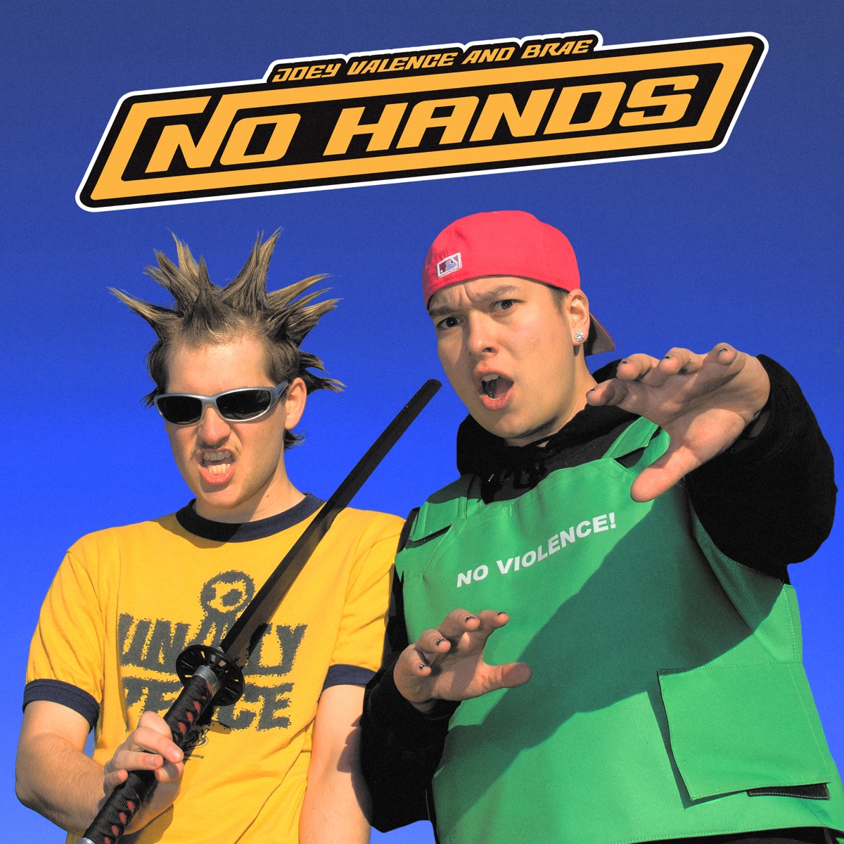 NO HANDS by Joey Valence & Brae album cover