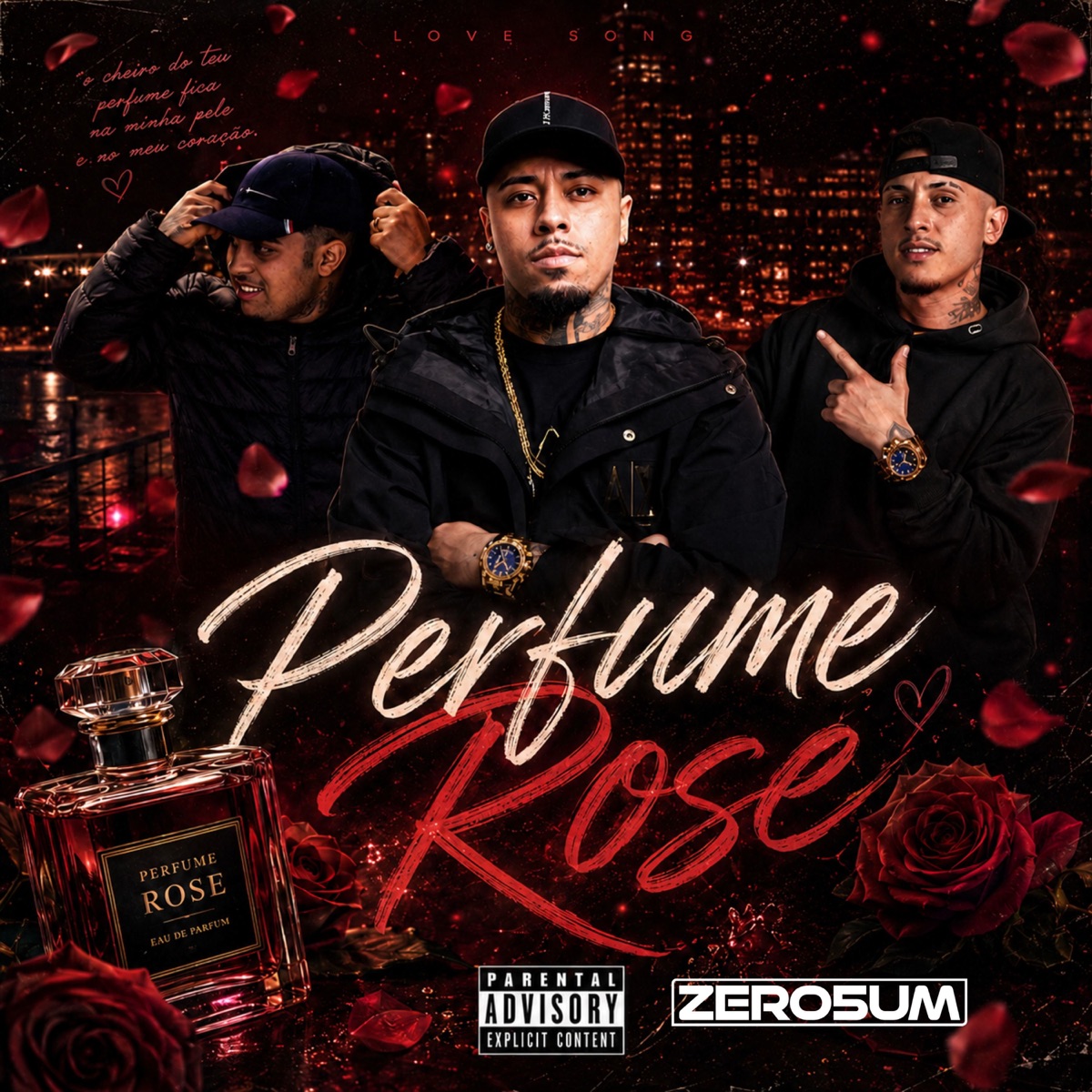 PERFUME ROSE - Single by Mc Da Tz, Léo Picadilha, dreybeatzz & ZERO5UM album cover
