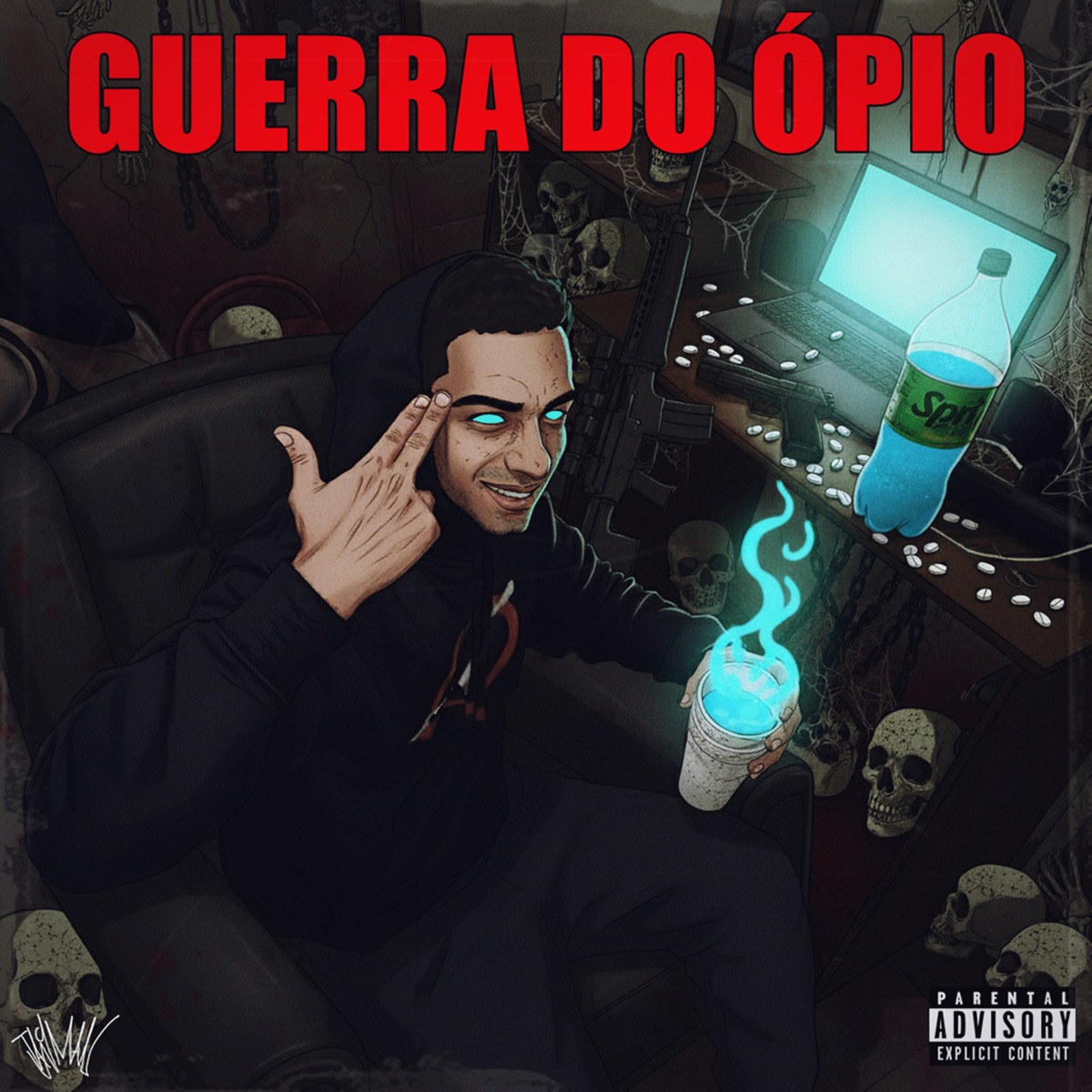 Guerra do Ópio - EP by SmokeGT album cover