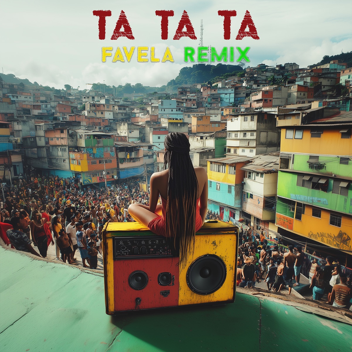 Ta Ta Ta (Favela Remix) [feat. Nana D] - Single by Dr Ridim, Sofia X & Rubi Brazil album cover