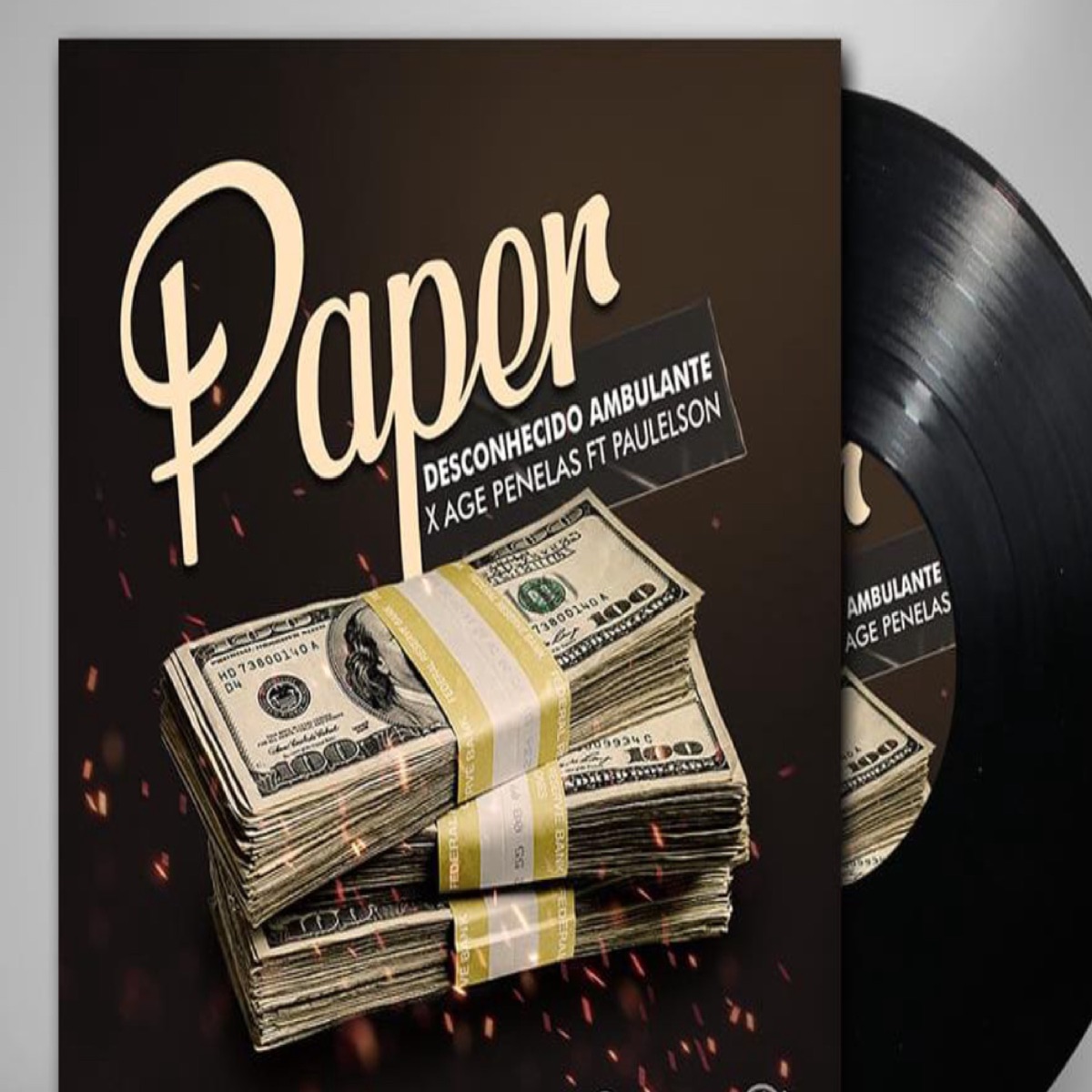Paper (feat. Paulelson) - Single by Agé Penelas & Desconhecido Ambulante album cover