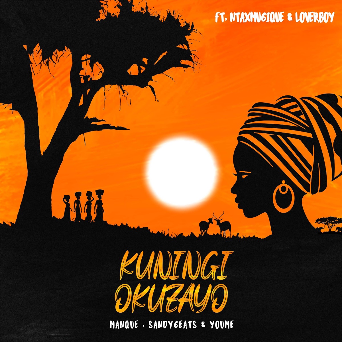 Kuningi Okuzayo (feat. loverboy & Ntaxmu6iQue) - Single by ManQue, Youme & Sandy6eats album cover