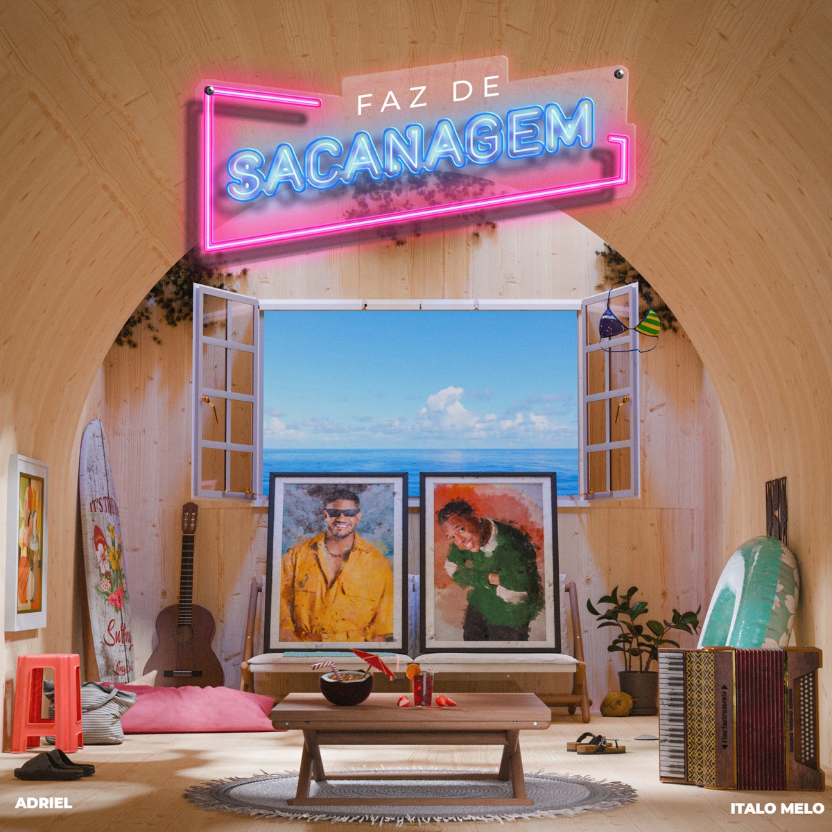 Faz de Sacanagem (feat. TX) - Single by Adriel, Italo Melo & GG album cover