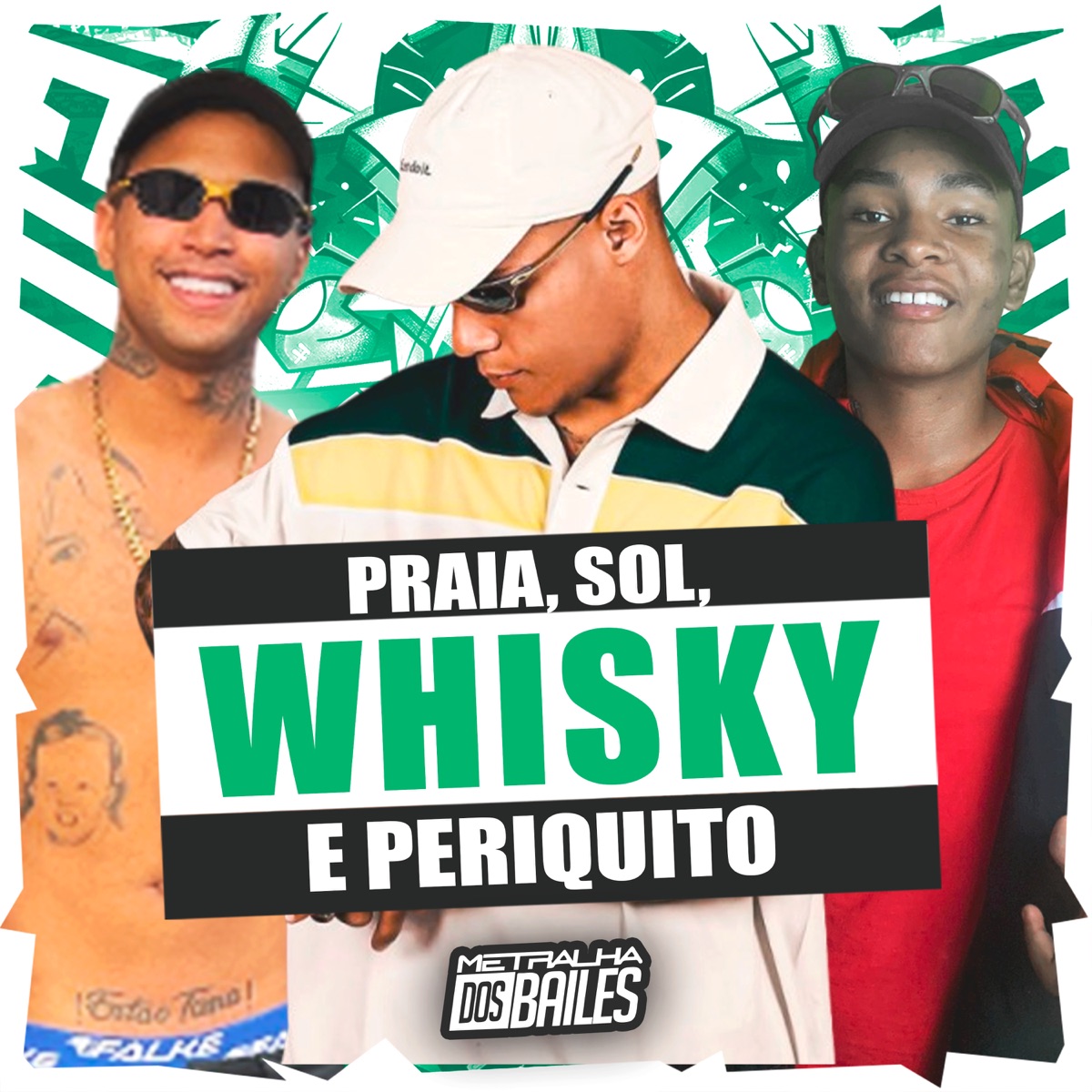 Praia, Sol, Whisky e Periquito - Single by MC Pett, DJ Caaio Doog & DJ JOÃO ZO album cover