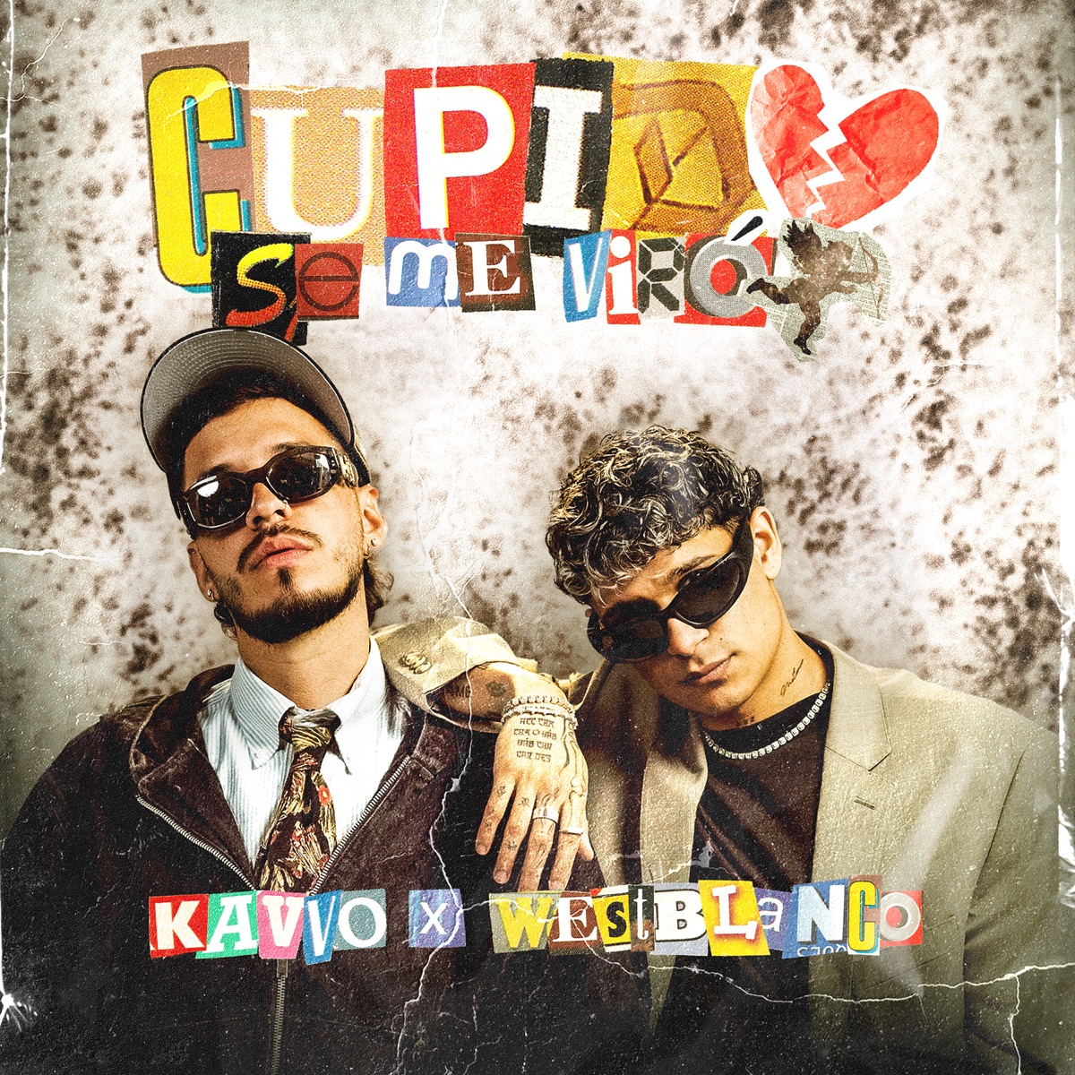 Cupido Se Me Viró - Single by KAVVO & West Blanco album cover