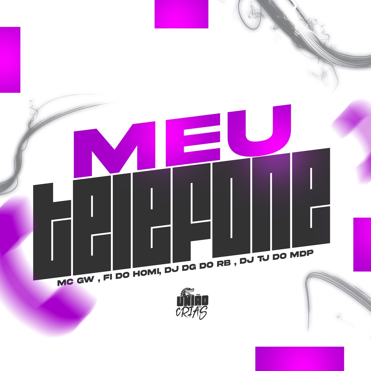 Meu Telefone (feat. Mc Gw) - Single by Dj Dg Do Rb, Fi do Homi & Dj TJ Do MDP album cover