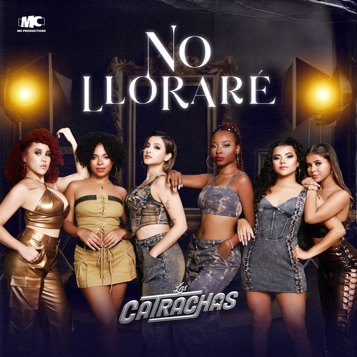 No Lloraré - Single by Las Catrachas album cover