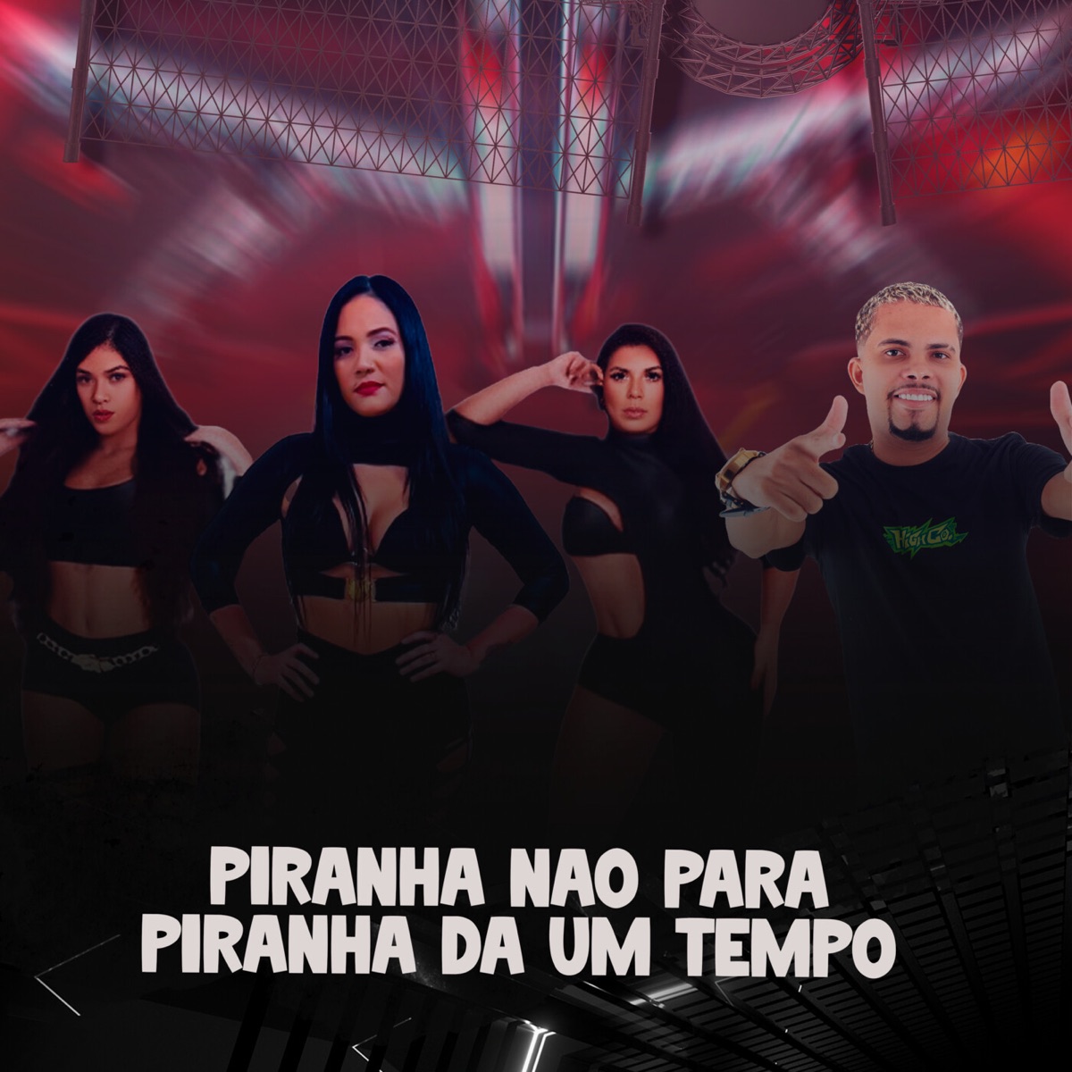 PIRANHA NÃO PARA, PIRANHA DA UM TEMPO - Single by DJ YURI CHAGAS & Deusas do Funk album cover