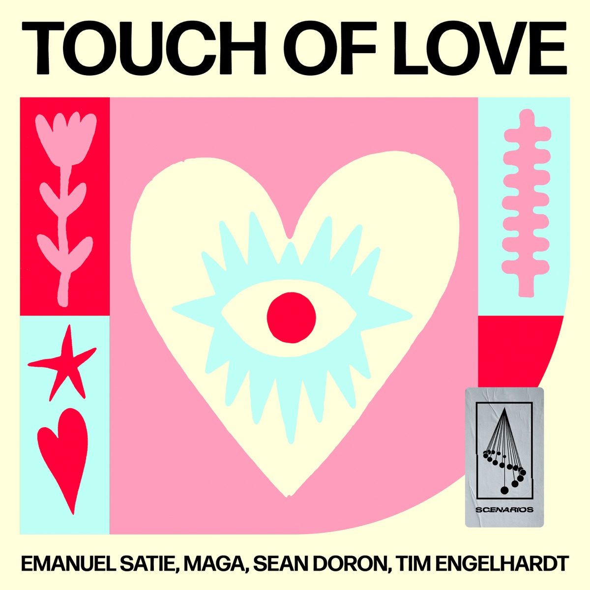 Touch of Love - Single by Emanuel Satie, Maga, Sean Doron & Tim Engelhardt album cover