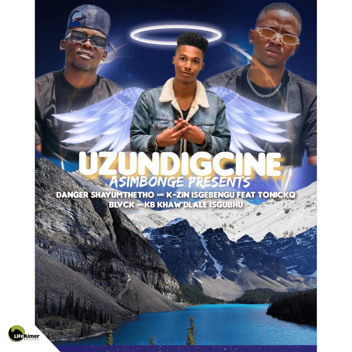 Uzundigcine (feat. Tonickq Blvck & KB Khawdlal'isgubhu) - Single by Danger Shayumthetho & K-zin Isgebengu album cover