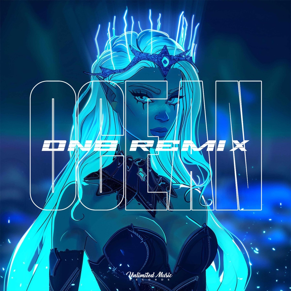 Ocean (Drum & Bass) - Single by Jungle Queen album cover