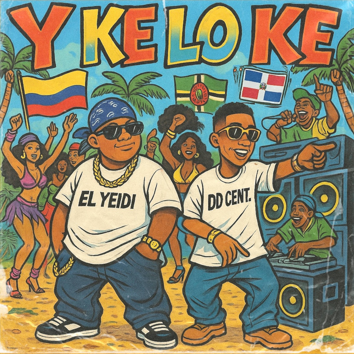 Y KE LO KE (feat. DD Cent) - Single by Iswearimtryingfam & El Yeidi album cover