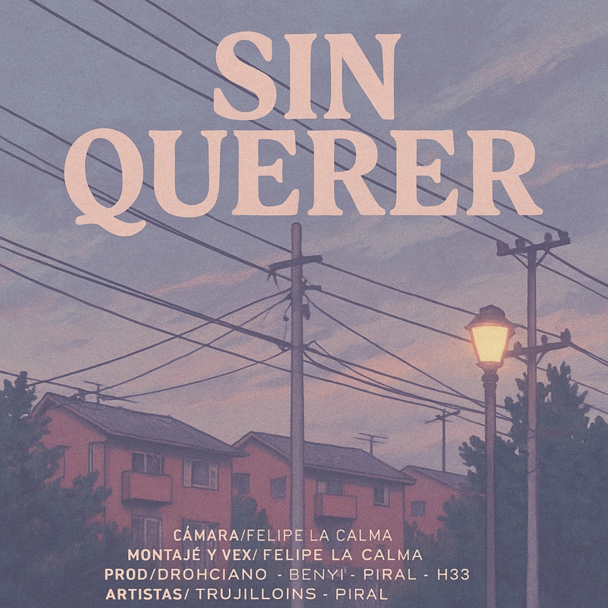 SIN QUERER - Single by Trujilloins, Piral & Drohciano album cover