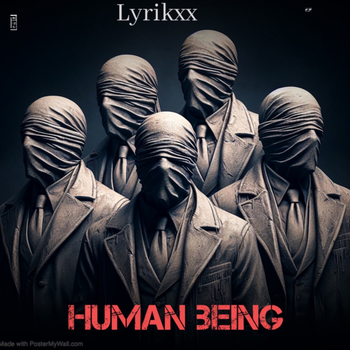 HUMAN BEING - Single by Lyrikxx album cover