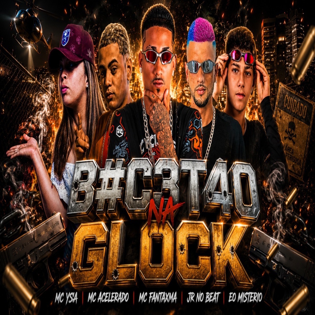 Bucetão Na Glock (feat. Mc Ysa) - Single by MC Fantaxma, Jr No Beat, Eo Misterio & mc acelerado album cover