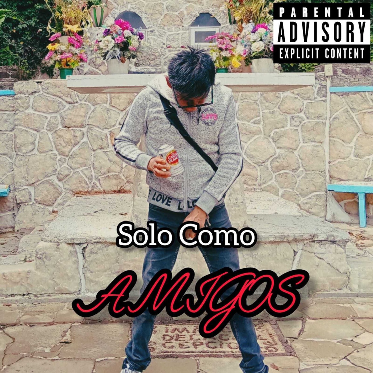 Solo Como Amigos - Single by Kike El Mágico Oficial album cover