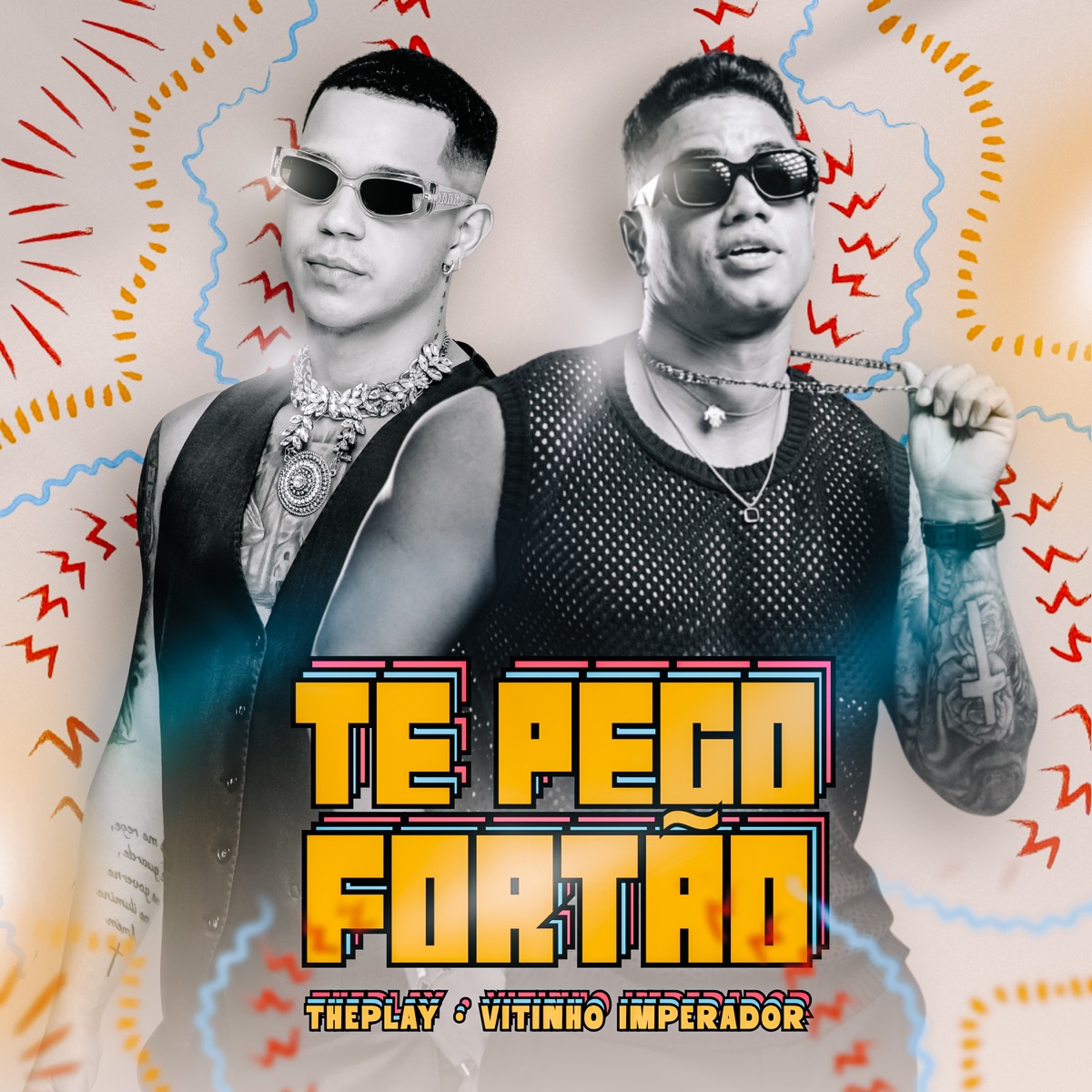 Te Pego Fortão - Single by BANDA THEPLAY & Vitinho Imperador album cover