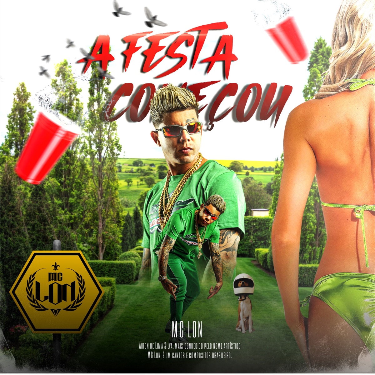 A Festa Começou - Single by MC Lon & DJ MAYK album cover