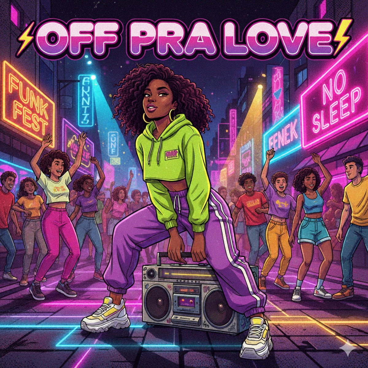 Off pra Love (feat. Mc Kisha) - Single by MC Iguin LV, canrte mc, Mc DS Souza & Mc Valtin ppl album cover