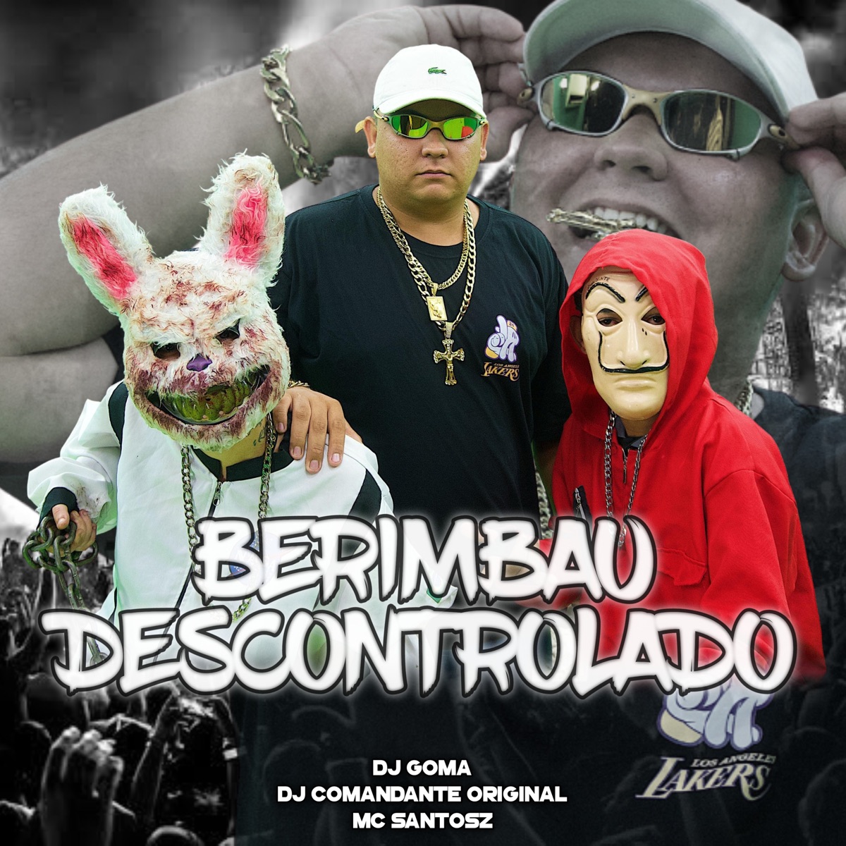 Berimbau Descontrolado - Single by DJ Comandante Original, MC SANTOSZ & DJ GOMA album cover