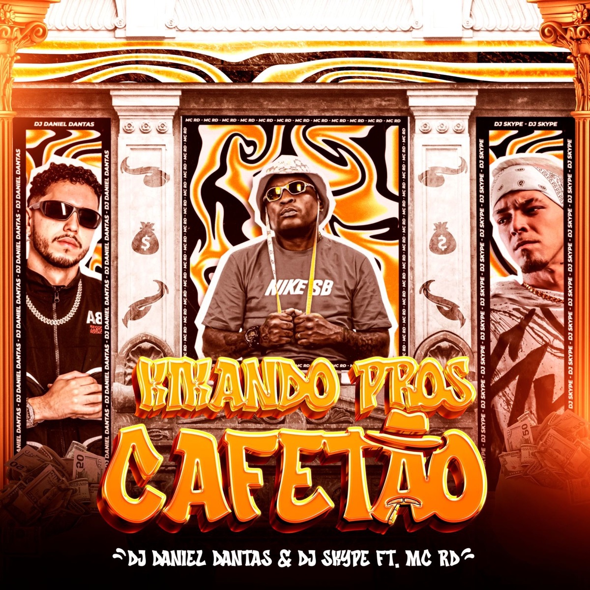Kikando Pros Cafetão (feat. abelvolks & Mc Rd) - Single by DJ Daniel Dantas & DJ SKYPE album cover