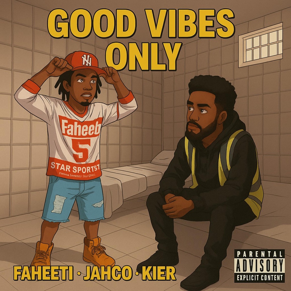 Good vibes only (feat. Kier) - Single by Jahco album cover